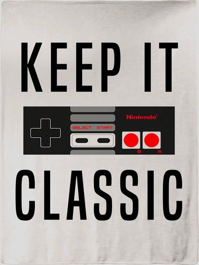 NES Keep It Classic - Throw Blanket