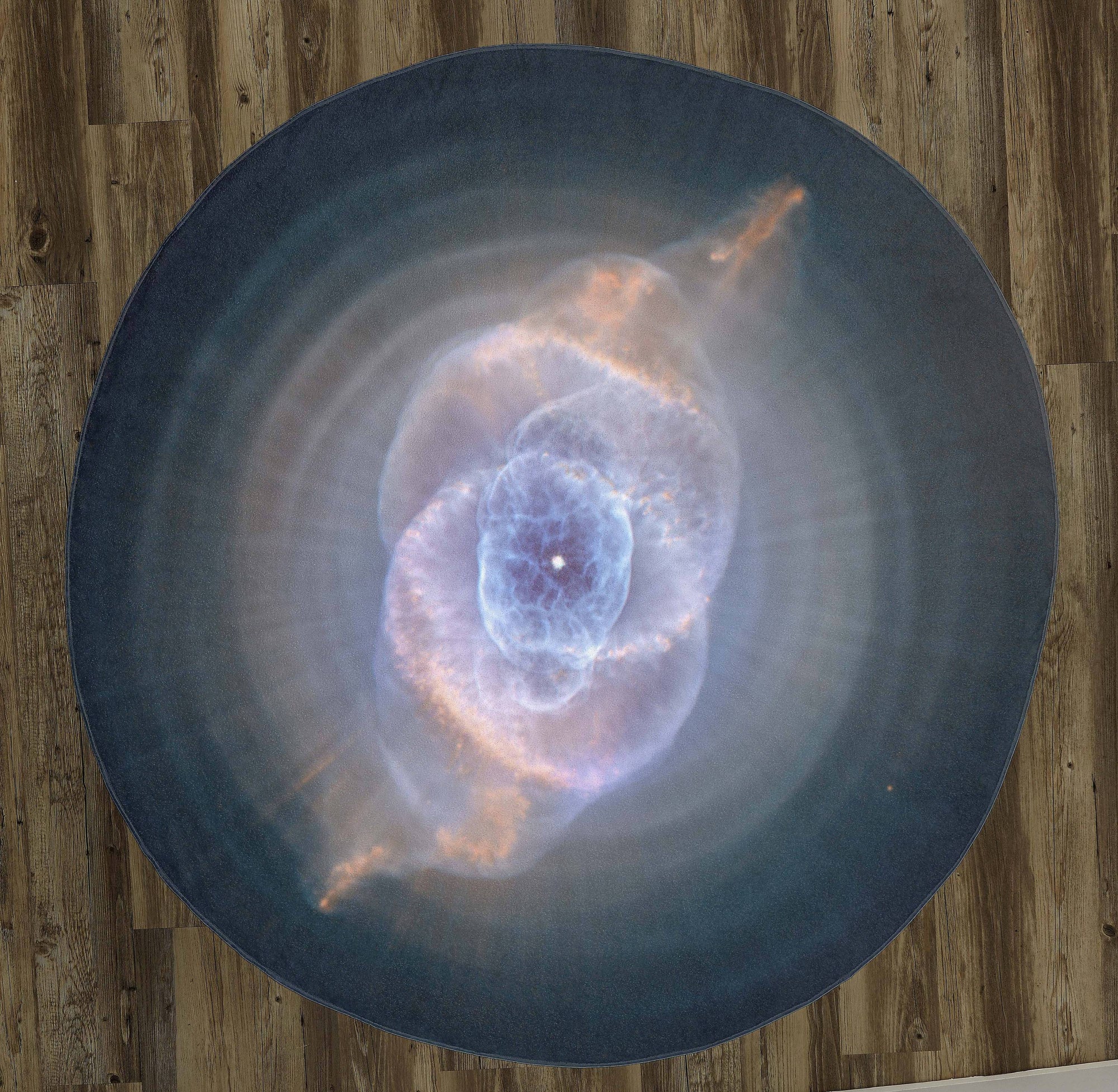 Cat&#39;s Eye Nebula 60" Round Microfiber Beach Towel