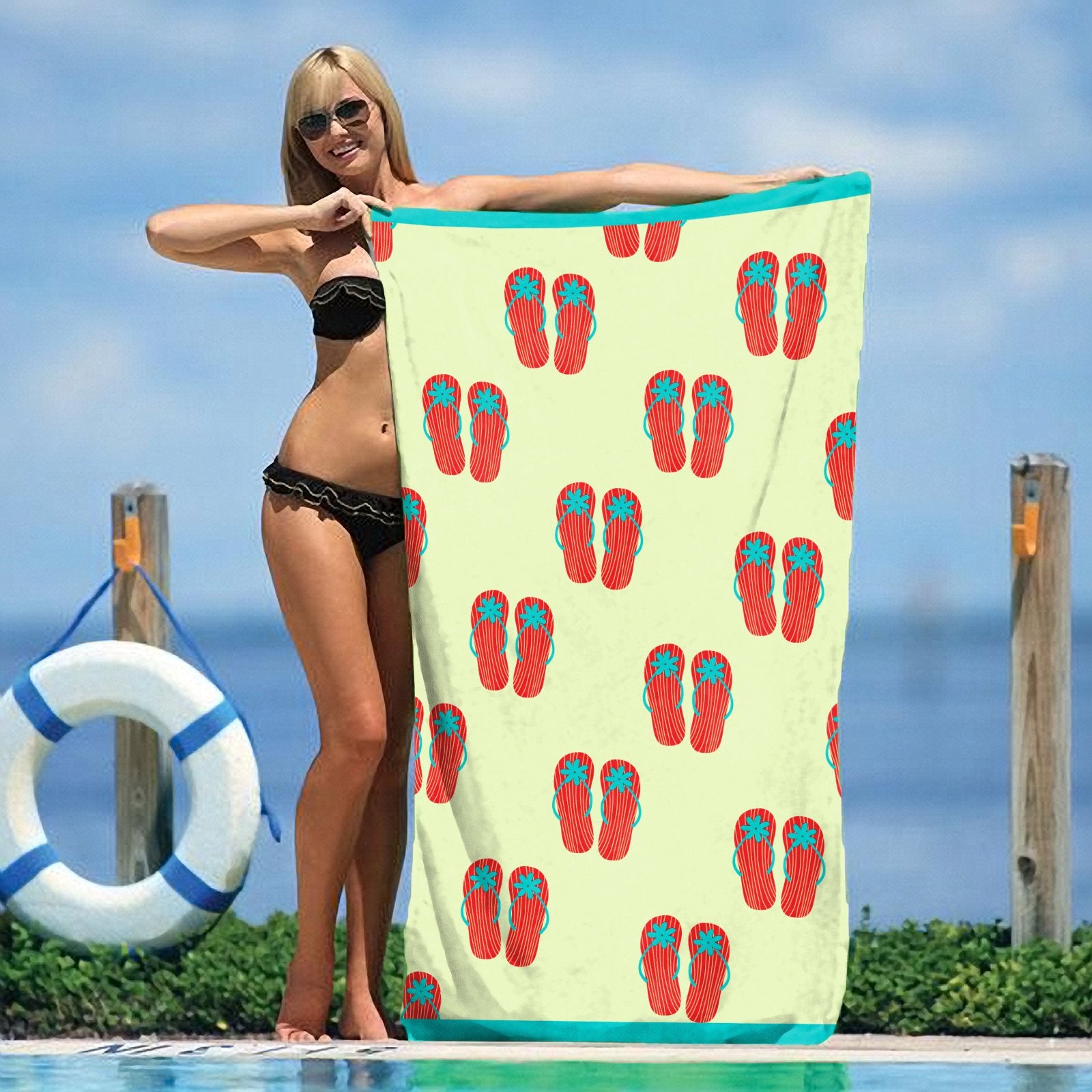 Sandle Beach Towel
