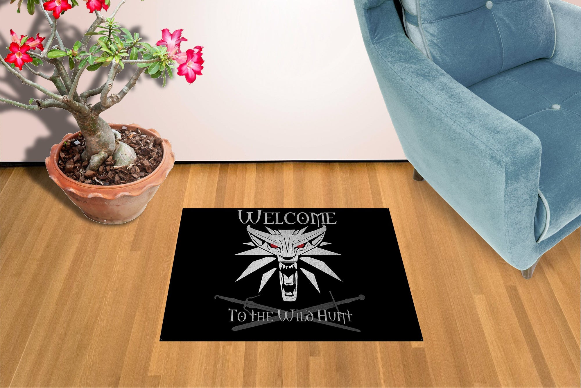 The Witcher - Welcome to the Wild Hunt 24&quot; x 36&quot; Doormat Welcome Floormat