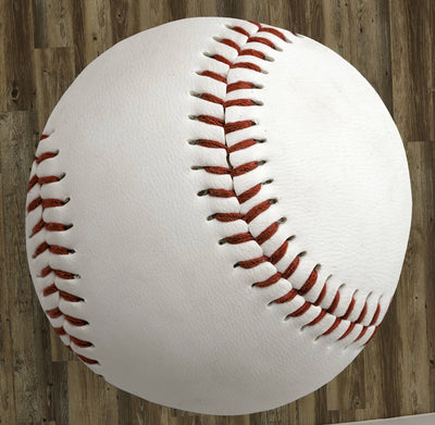 Baseball 60" Round Microfiber Beach Towel