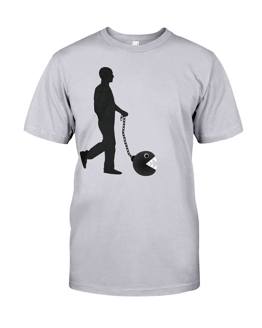 Chain Chomp Super Mario - Unisex T-Shirt - Any Color Shirt Available