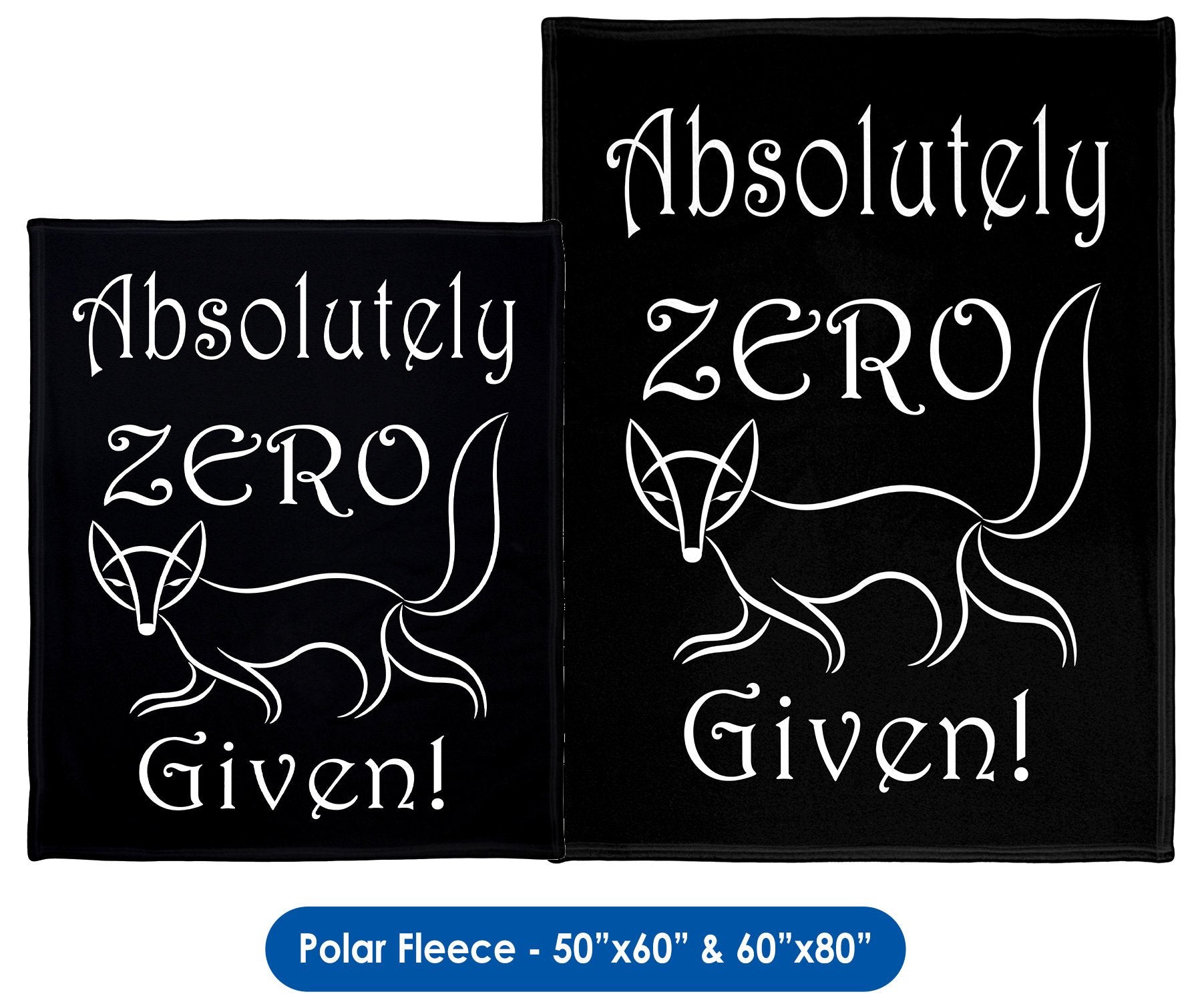 Zero Fox - Throw Blanket / Tapestry Wall Hanging