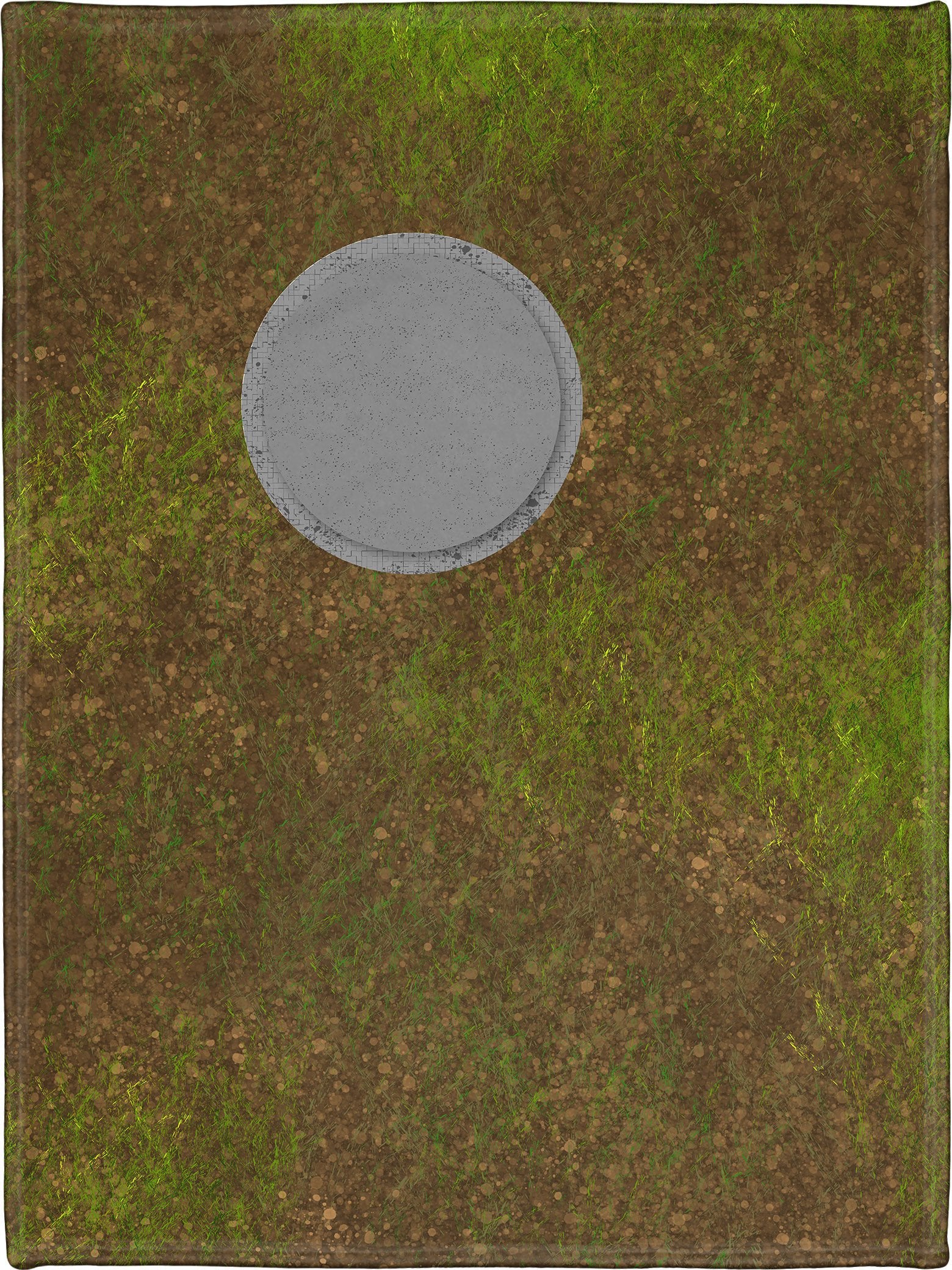 Dungeons and Dragons Style Gaming Mat Dirt Battlefield 60" x 80"