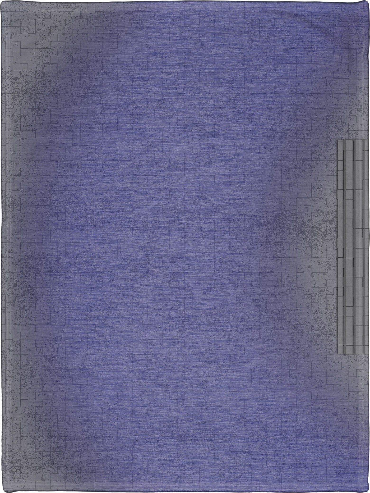 Dungeons and Dragons Style Gaming Mat Flooded Courtyard 60" x 80"