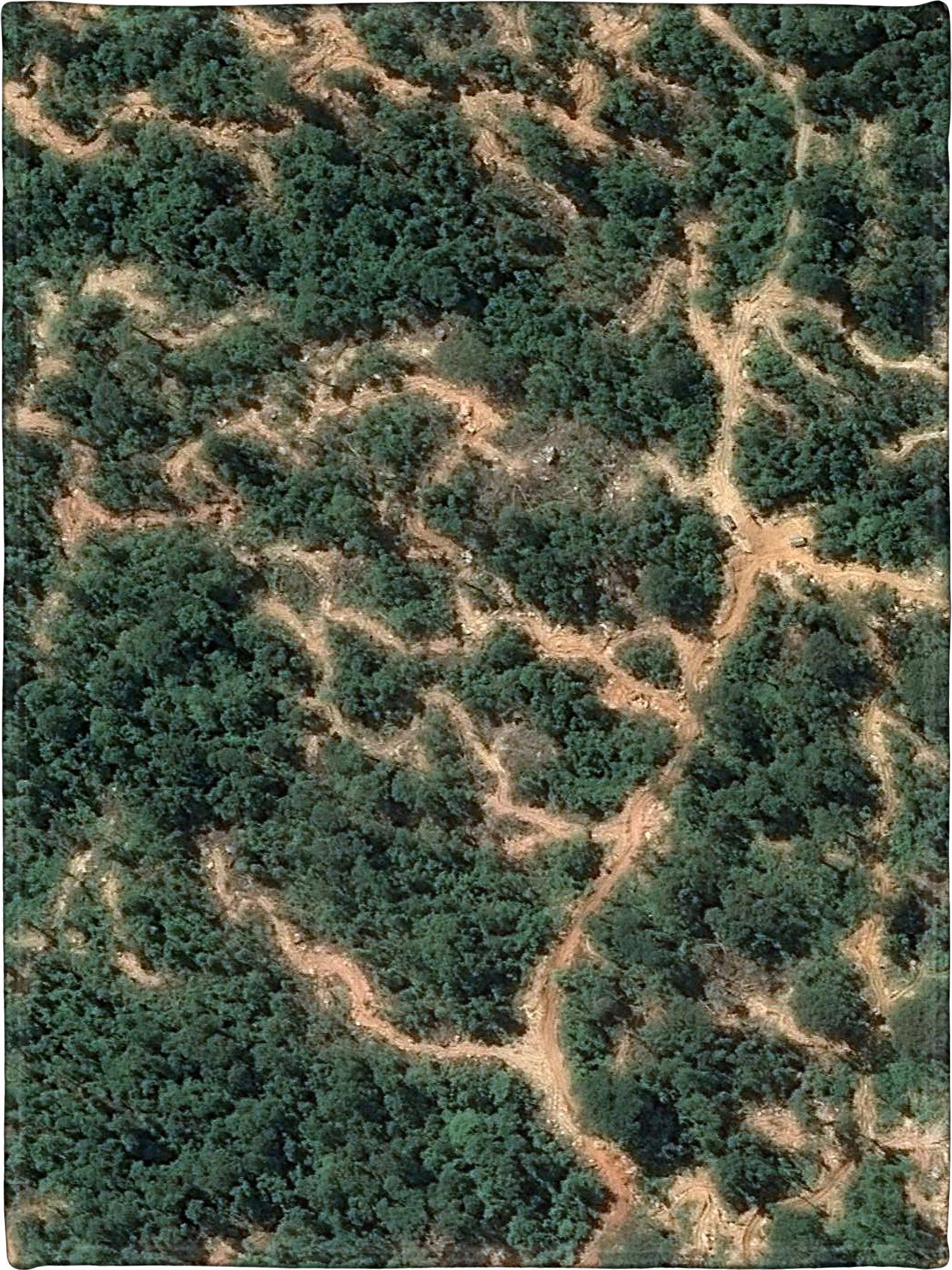 Scrublands 1 Gaming War Mat  60" x 80" Polar Fleece