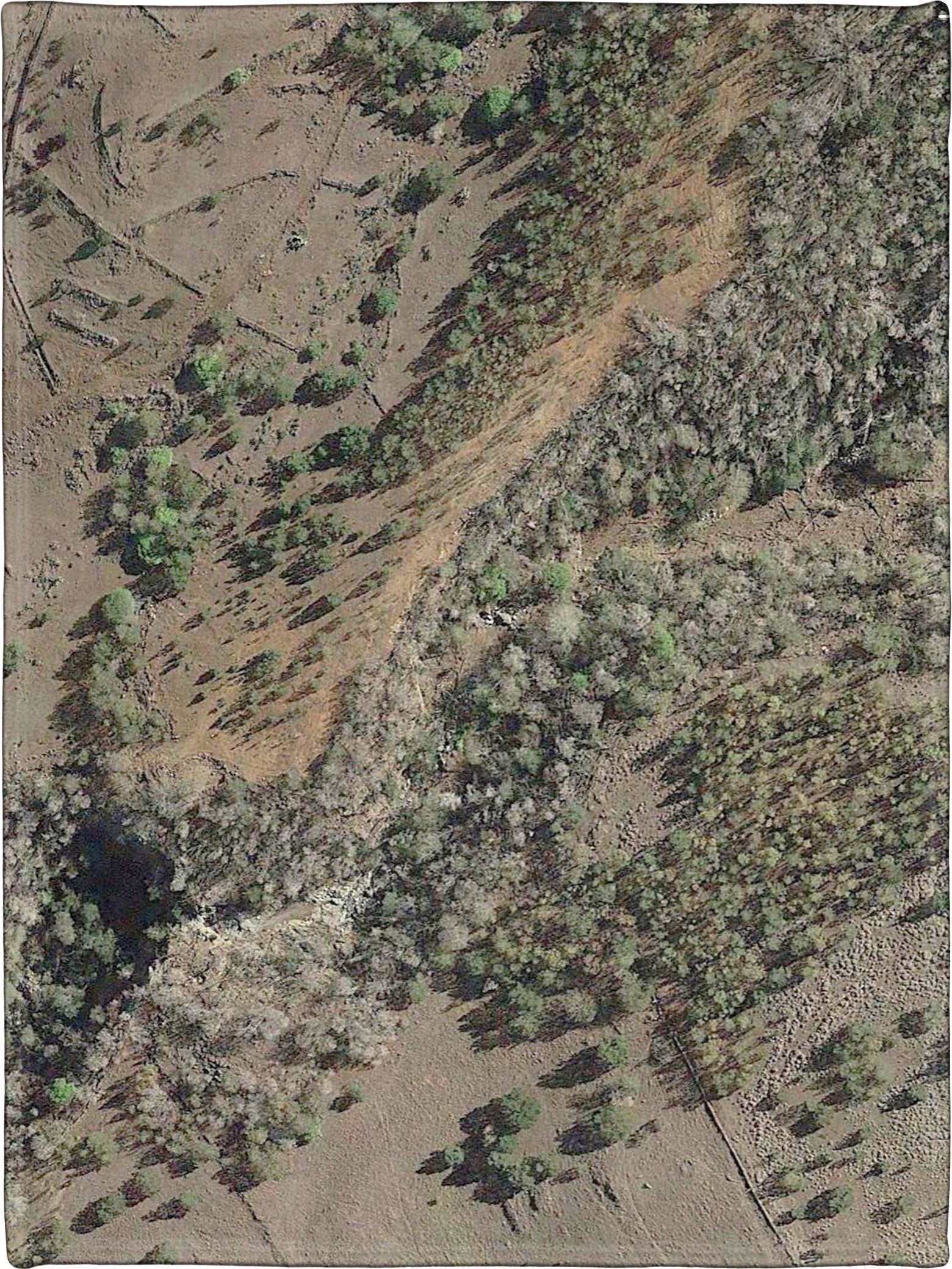 Scrublands 2 Gaming War Mat  60" x 80" Polar Fleece