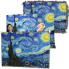 Vincent Van Gogh - Starry Night - Throw Blanket / Tapestry Wall Hanging