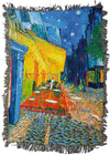 Vincent Van Gogh, Cafe Terrace At Night - Throw Blanket / Tapestry Wall Hanging