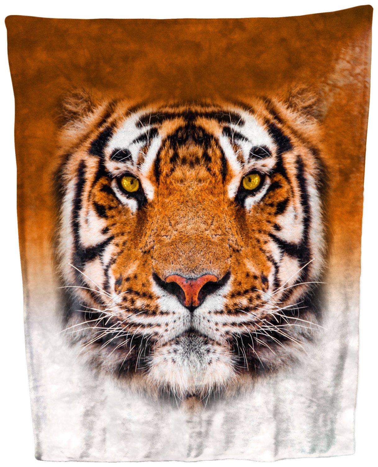 Tiger Face Throw Blanket / Tapestry Wall Hanging