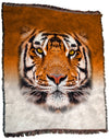 Tiger Face Throw Blanket / Tapestry Wall Hanging