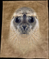 Seal Face Throw Blanket / Tapestry Wall Hanging