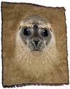 Seal Face Throw Blanket / Tapestry Wall Hanging