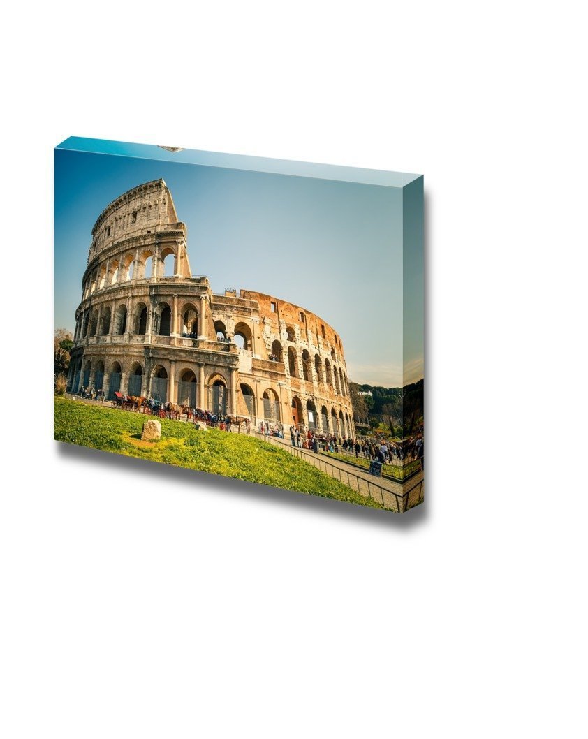 Coliseum in Rome - Canvas Wrap Print