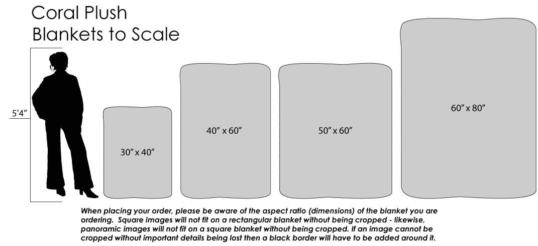 Personalized Coral Plush Fleece Photo Collage Blanket