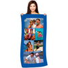 Custom Photo Collage Beach Towel