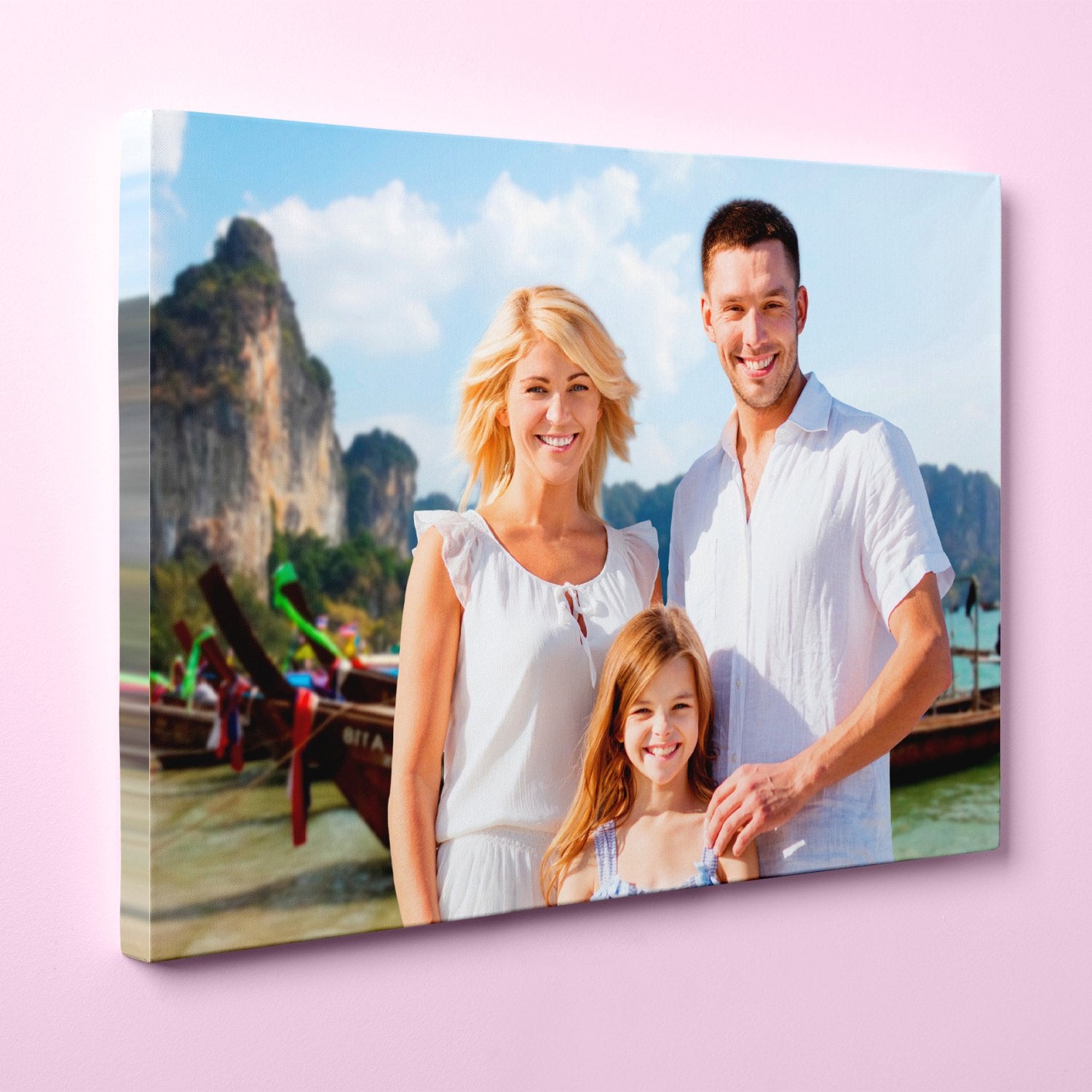 Personalized 24" x 36" Photo / Image Canvas Gallery Wrap Print