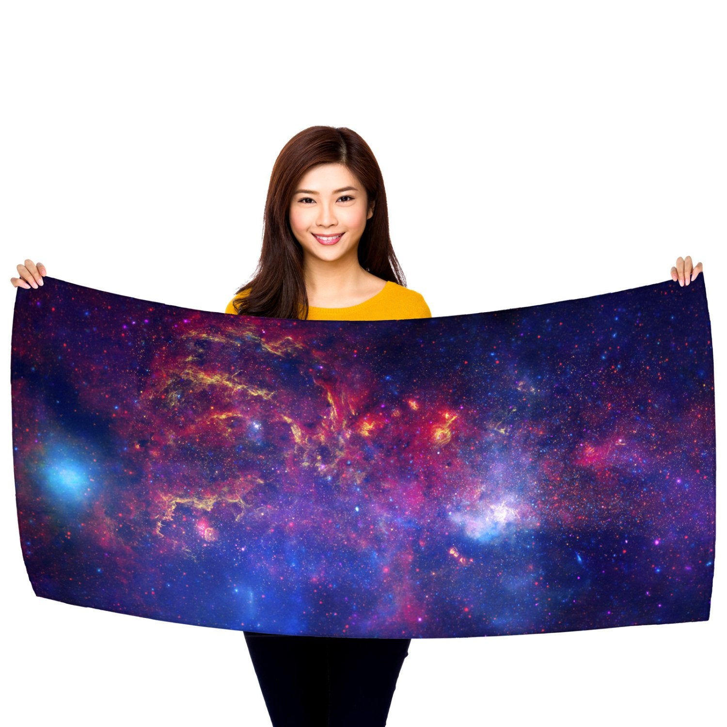 Center of the Milky Way Galaxy 30" x 60" Microfiber Beach Towel