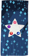 Crystal Gem Star - Microfiber Beach Towel