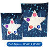 Crystal Gem Star - Throw Blanket / Tapestry Wall Hanging