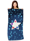 Crystal Gem Star - Microfiber Beach Towel