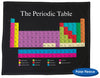 Periodic Table Throw Blanket / Tapestry Wall Hanging - Standard Multi-color