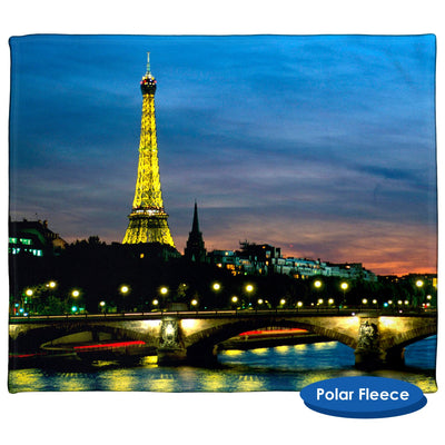 Paris, France Throw Blanket / Tapestry Wall Hanging - Standard Multi-color