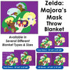 Majora&#39;s Mask Illustration - Throw Blanket / Tapestry Wall Hanging