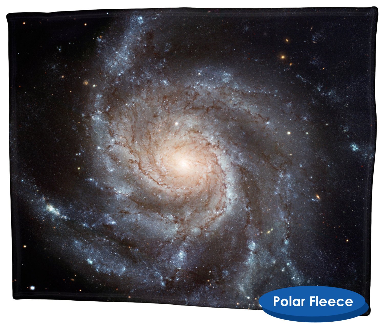 Spiral galaxy M101 - Throw Blanket / Tapestry Wall Hanging