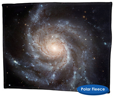 Spiral galaxy M101 - Throw Blanket / Tapestry Wall Hanging