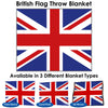 British Flag Throw Blanket / Tapestry Wall Hanging