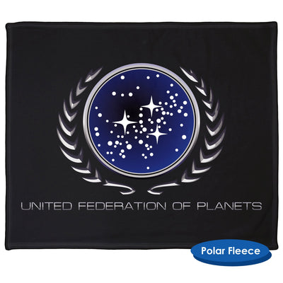 Star Trek Federation Emblem Throw Blanket / Tapestry Wall Hanging