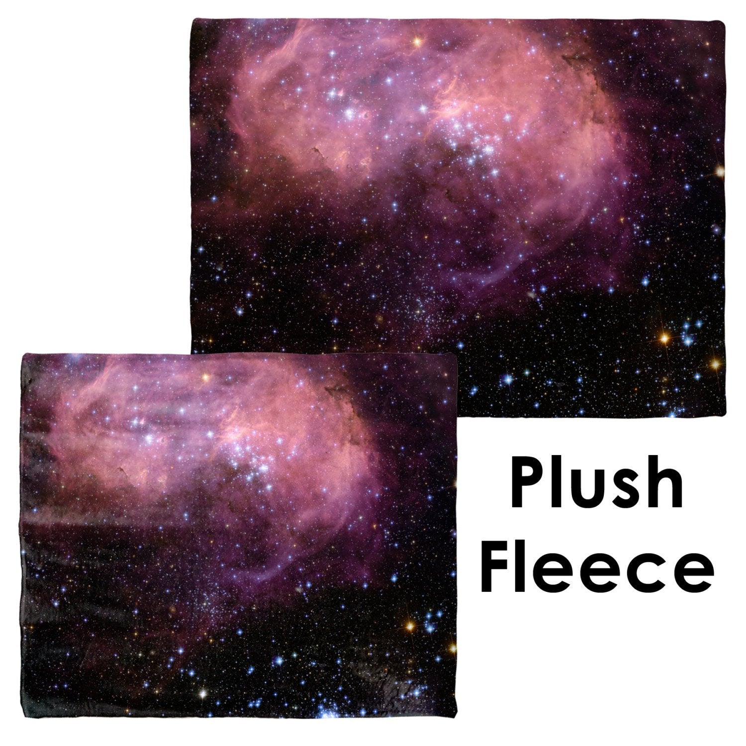 N11 Hubble Image - Throw Blanket / Tapestry Wall Hanging