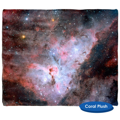 Carina Nebula Throw Blanket / Tapestry Wall Hanging - Standard Multi-color