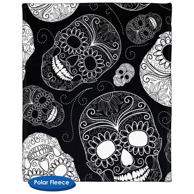 Sugar Skulls Throw Blanket / Tapestry Wall Hanging