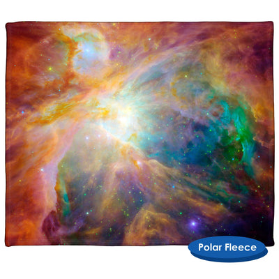 Orion Nebula Space Galaxy Throw Blanket / Tapestry Wall Hanging