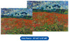 Vincent van Gogh&#39;s "Field with Poppies" - Throw Blanket / Tapestry Wall Hanging
