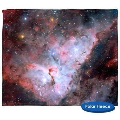 Carina Nebula Throw Blanket / Tapestry Wall Hanging - Standard Multi-color