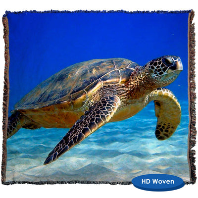 Sea Turtle Throw Blanket / Tapestry Wall Hanging