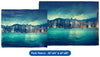 Hong Kong Skyline - Throw Blanket / Tapestry Wall Hanging