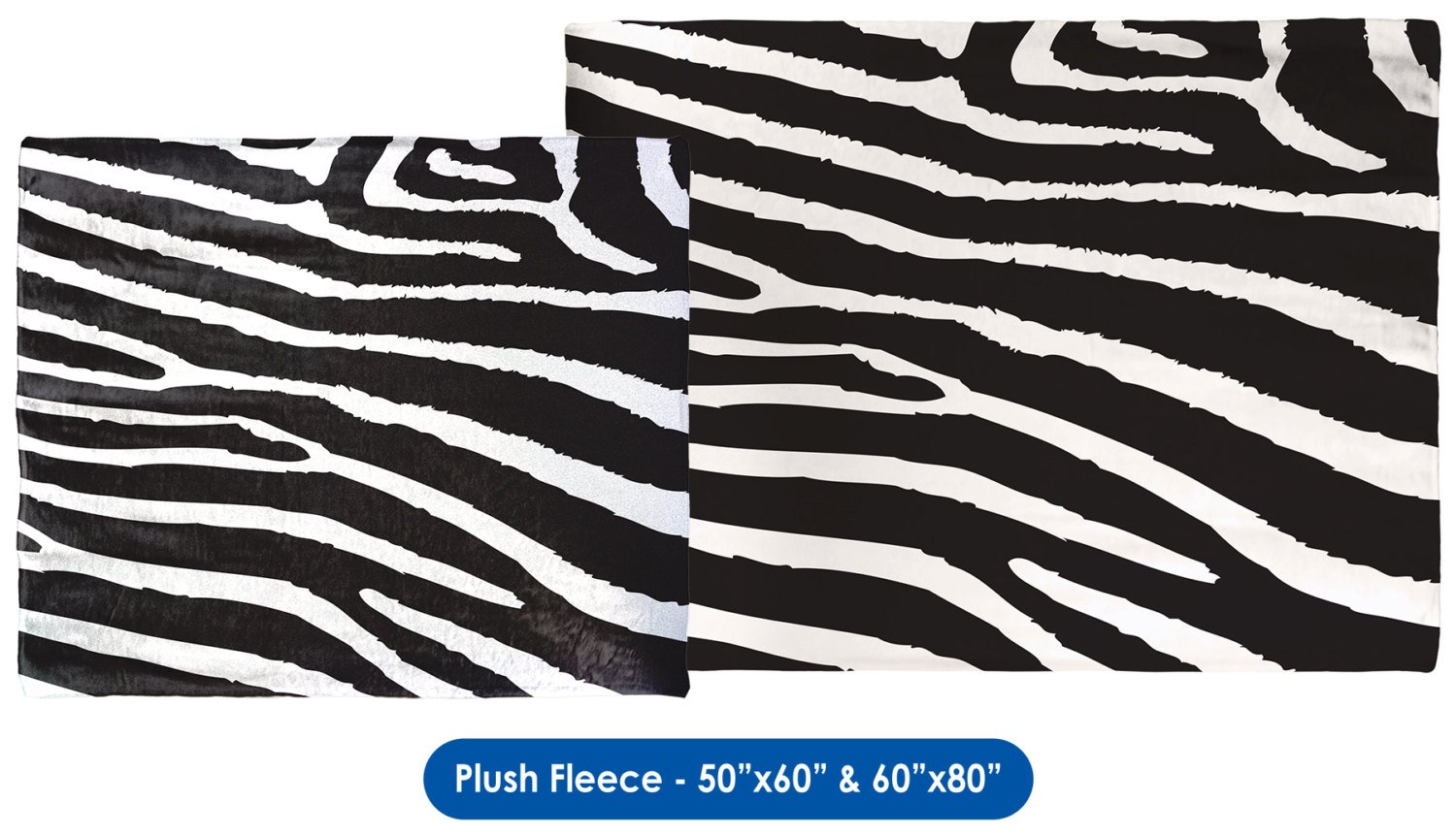 Zebra Stripes - Throw Blanket / Tapestry Wall Hanging