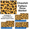 Cheetah Pattern - Throw Blanket / Tapestry Wall Hanging