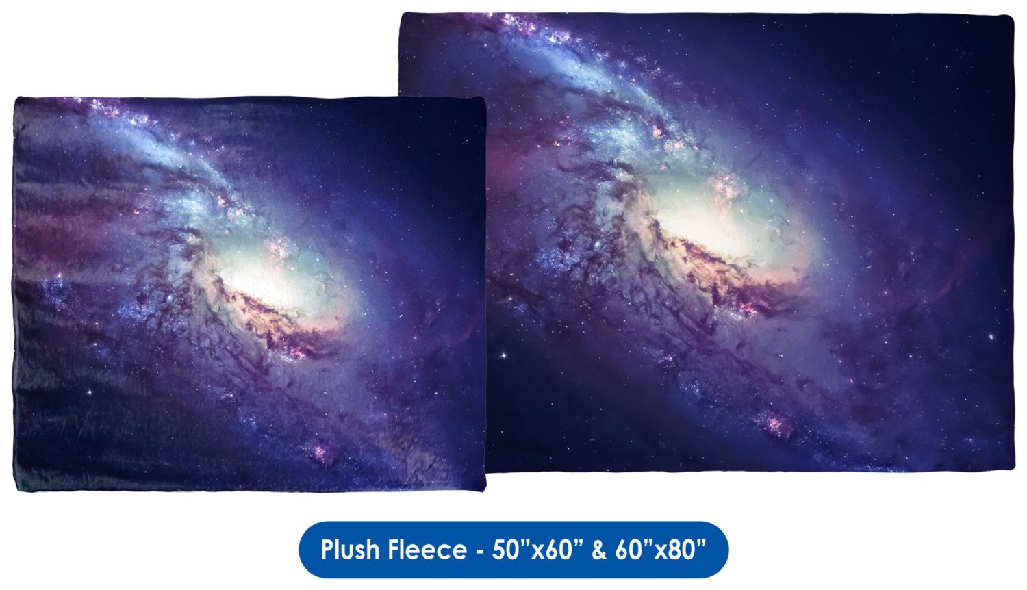 Spiral Galaxy - Throw Blanket / Tapestry Wall Hanging