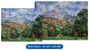 Paul Cézanne&#39;s "Montagne Sainte-Victoire" Throw Blanket / Tapestry Wall Hanging