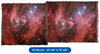 Running Chicken Nebula - Throw Blanket / Tapestry Wall Hanging