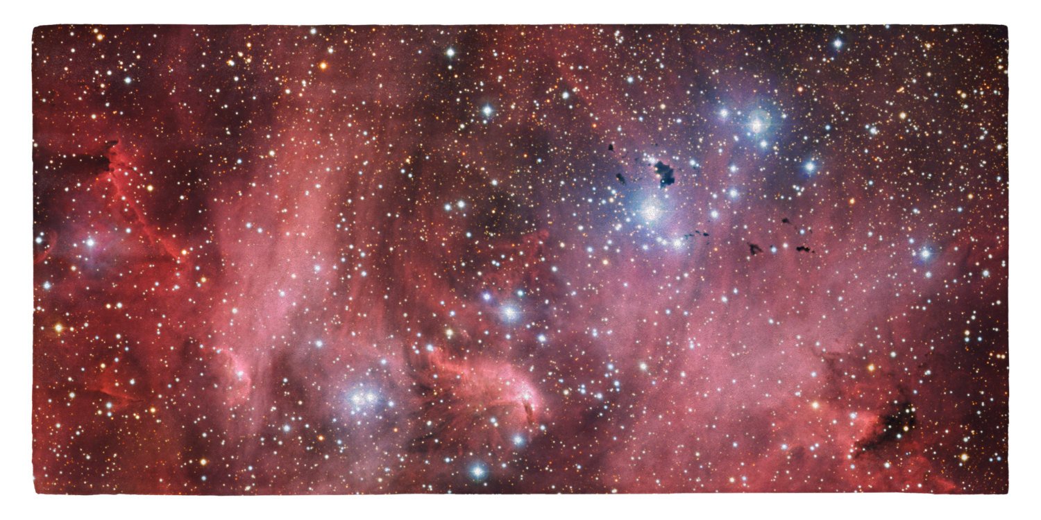Running Chicken Nebula 30" x 60" Microfiber Beach Towel