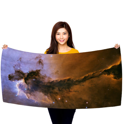 Fairy of Eagle Nebula 30" x 60" Microfiber Beach Towel