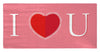 Valentine&#39;s Day - I Heart You 30" x 60" Microfiber Beach Towel