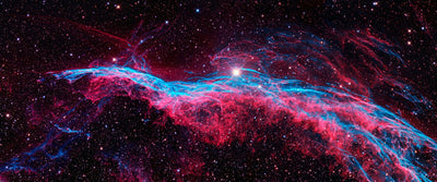 The Veil Nebula, NGC 6960 (32" x 48") - Canvas Wrap Print