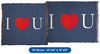 Valentine&#39;s Day - I Heart You (For Him) Throw Blanket / Tapestry Wall Hanging